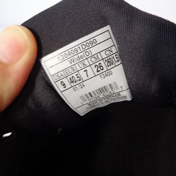 Brooks Glycerin GTS 21 Black‎ Sneaker Running Shoes 1204091D090* Womens Size 9 W - Picture 3 of 7